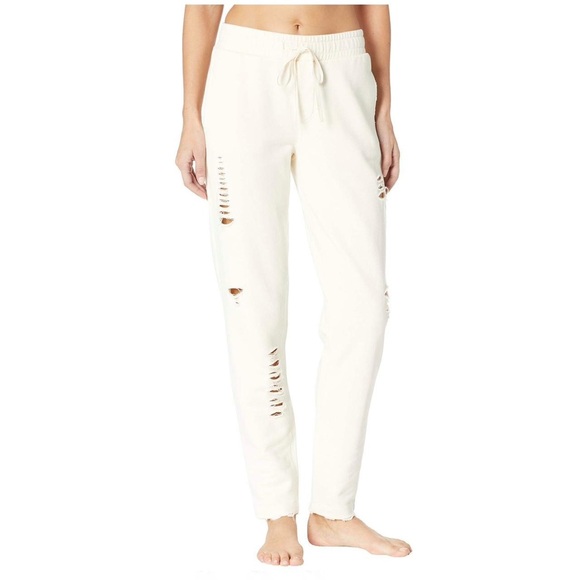 ALO YOGA Distressed Sweatpants - Picture 1 of 6